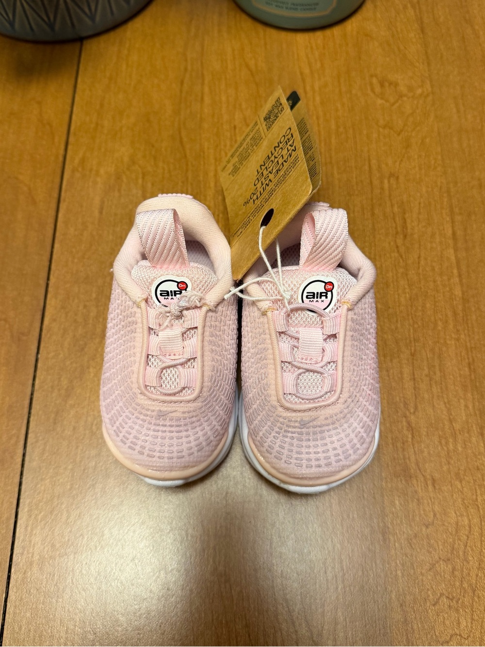 Nike Kids Light Pink Mesh Sneakers